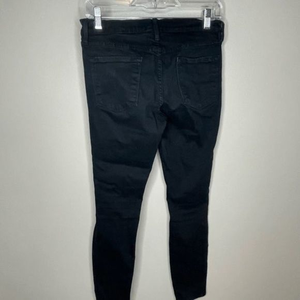 Frame Black Ripped Le Skinny de Jeanne Jeans‎